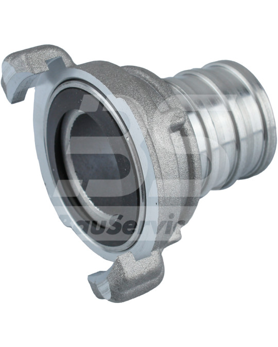 Conexão 52 para mangueira 50 mm Silomat alimentação de mistura seca rosca macho 2" PFT foto