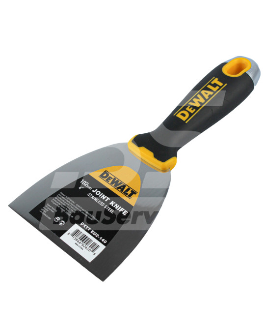 Spatula 102 mm 4" stainless steel handle rubberized DeWalt photo
