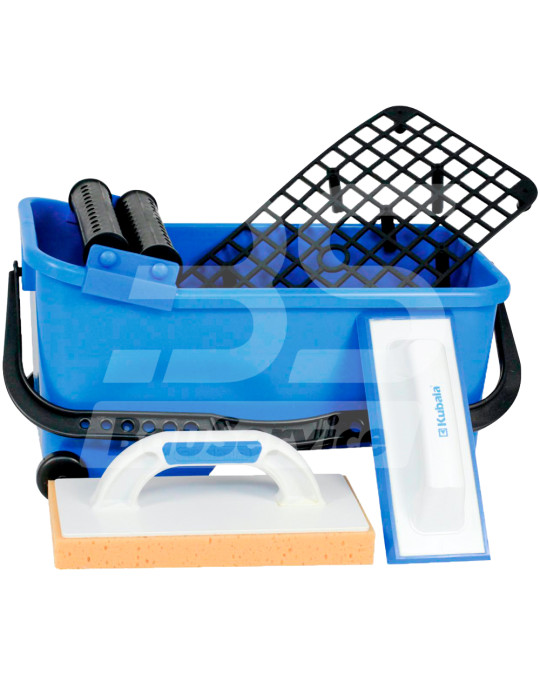 Műanyag burkoló vödör 20 l (7. sz. készlet) Kubala fotó