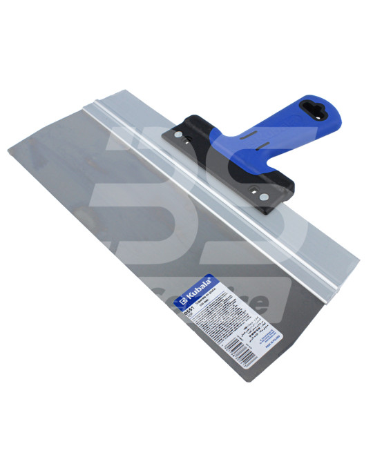 Spatel 350x90 mm gevel roestvrijstalen rubberen handgreep foto