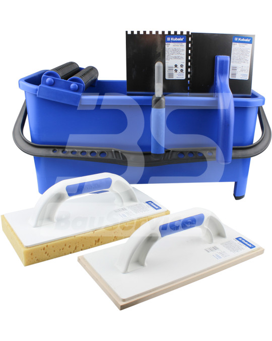 Secchio da piastrellista in plastica da 20 l per il set di finitura n. 1 Kubala foto