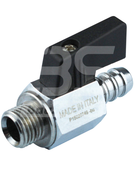 Kogelkraan 1/4" AG met sproeier 10 mm PFT foto