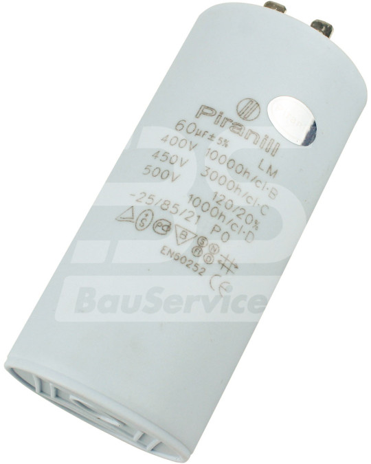 Конденсатор затиральної машини MIXXMANN d 600 мм 60мкФ фото