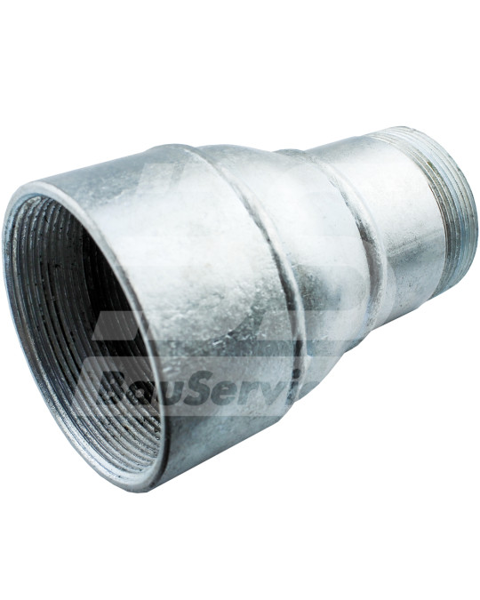 Перехідник 2 1/2" на 2" (65х50 мм) внутрішня-зовнішня різьба Putzmeister фото