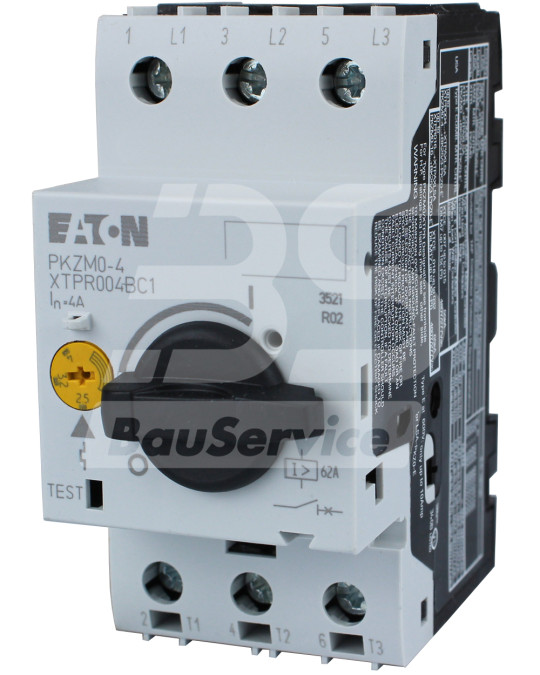 Motorschutzschalter 0-2,5-4A PKZM 0-4 Eaton Foto