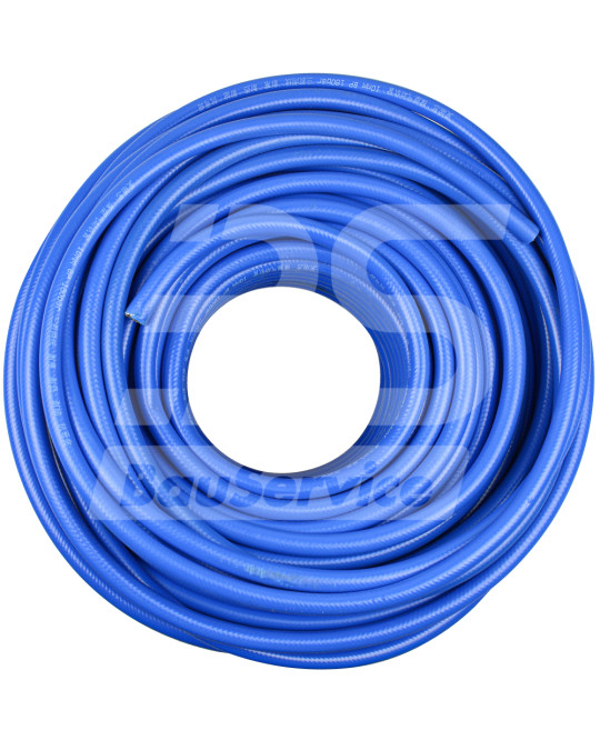 Slang 10 mm (3/8") 180 bar lucht voor aansluitingen 1/4"/3/8" 1 m foto