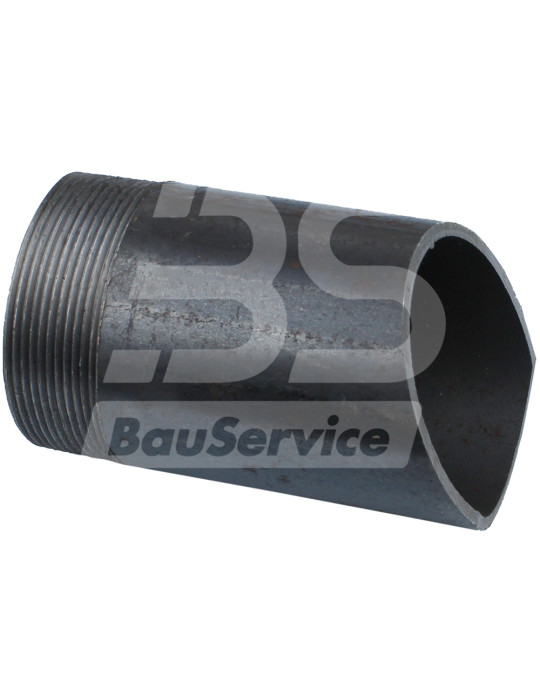 Tubo 65mm rosca 2" 1/2 para suporte de descarga foto