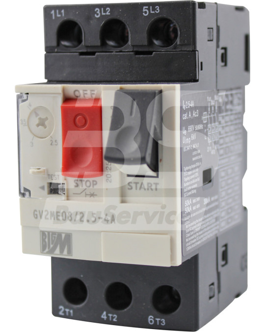 Disjuntor de proteção do motor 0-2.5-4a pkzm 0-4 foto