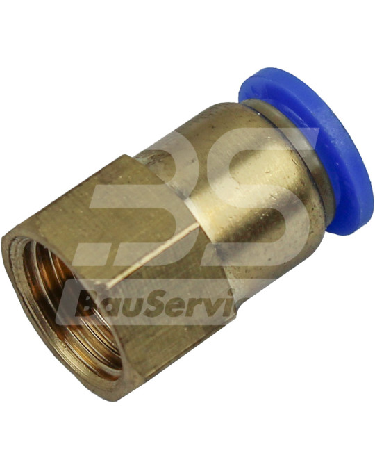 Snelkoppeling 8 mm 1/4" binnendraad foto