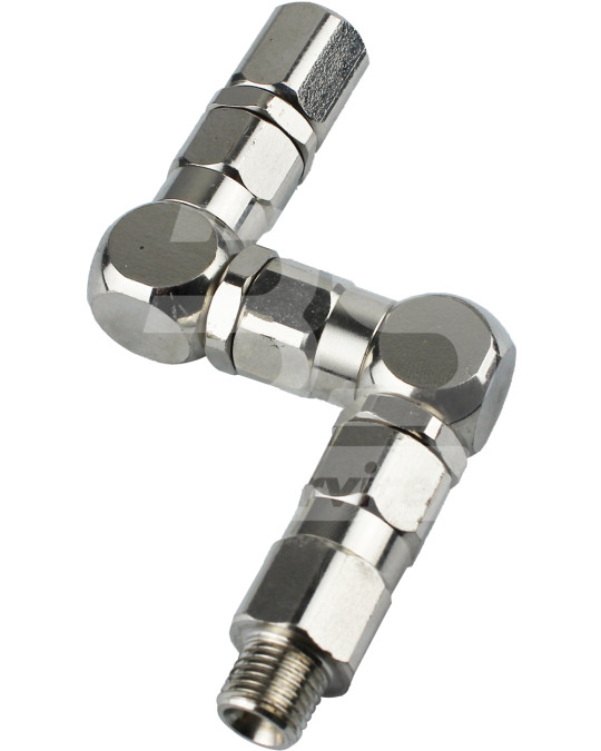 Szerelvény forgó 1/4 "х1/4" belső-külső menet fotó