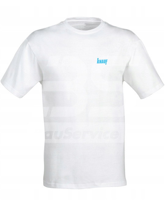 T-Shirt Gipser KNAUF M weiß Foto