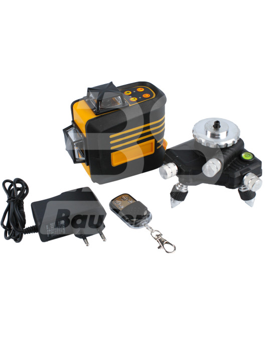 Laser-Nivelliergerät 12 Linien, 3D-grüner Strahl, automatische Kalibrierung HILDA Foto