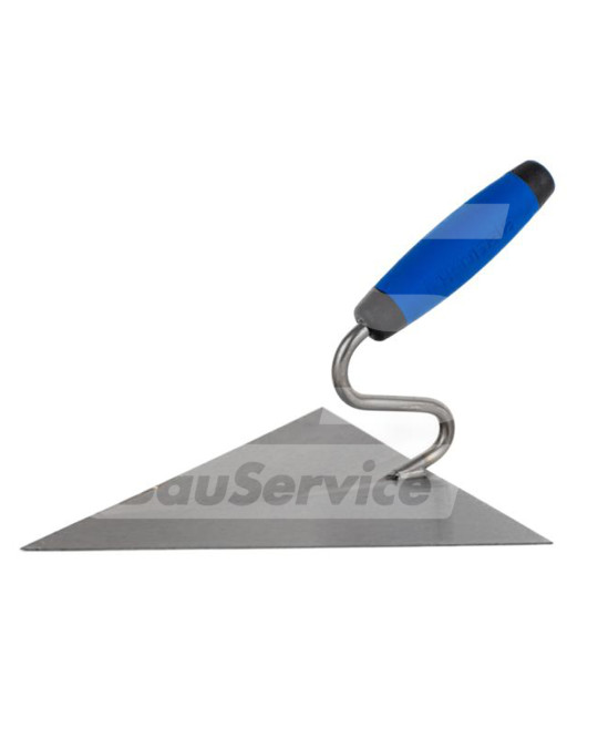 Espátula de reboco (espátula) cabo triangular de aço soldado 220x190 mm G-6 Kubala foto