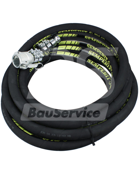 Slang 25 mm 15 m (klem) SEMPERIT met aansluitingen (wartel mannelijk) foto
