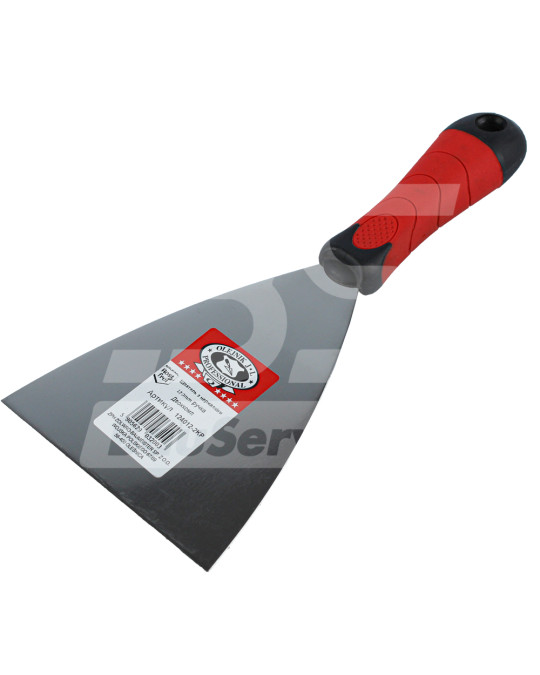 Шпатель 120 мм нержавіюча сталь ручка гумова Olejnik фото