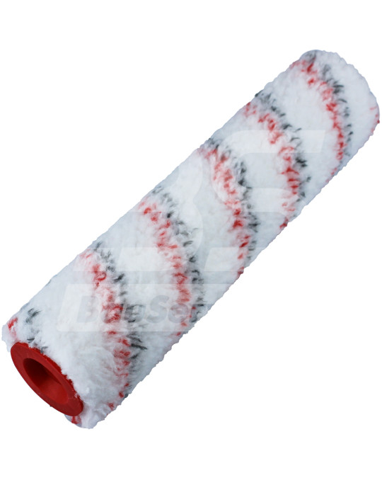 Rolă vopsea 40x230 mm cu mâner 8 mm MASTAR Roșu/Gri Multicolor foto