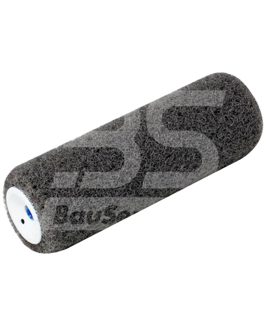 Rullo per stuccare e applicare la finitura 230 mm sotto il manico 8 mm pelo 18 mm Kubala grigio foto