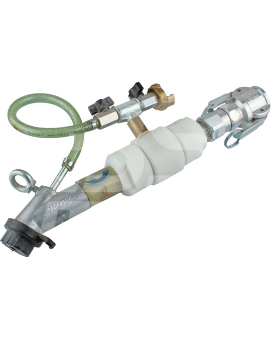 PFT DN25 S14 200-30° Pistola de argamassa Geka com válvula de mangote Original foto