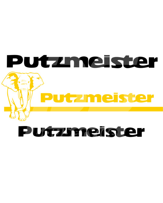 Adesivos Putzmeister P13 (conjunto de 3 peças) foto