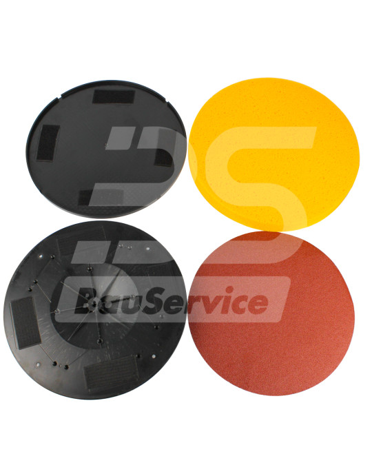 Scheiben für eine BSA-Kelle (Scheibenbasis-Set 1 Stück, Scheibe (Kreis) 3 Stück) Foto