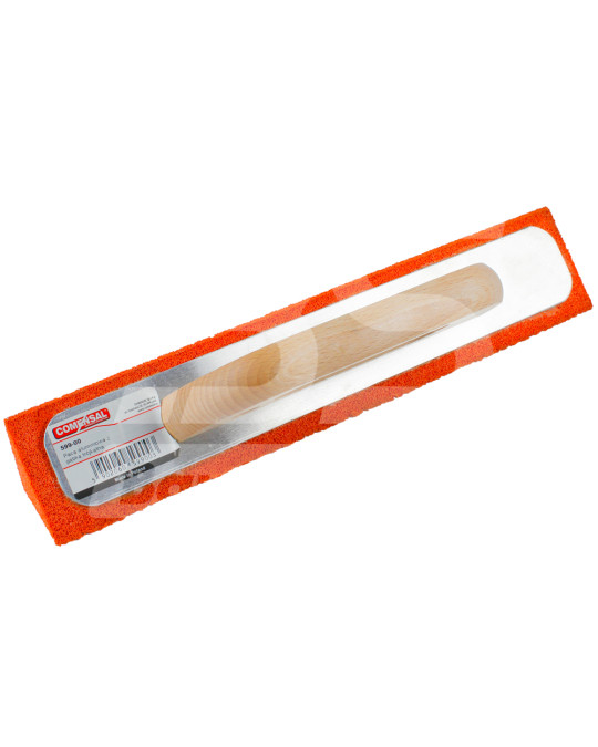 Spons driehoekige hoekrasp foto