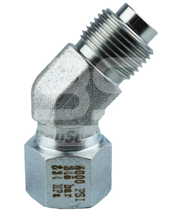 Encaixe 7/8" 45° para suporte de bico rosca fêmea-macho GRACO Original foto