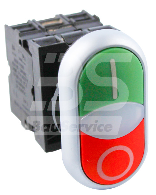 Knopf M22 doppelt (komplett) Foto