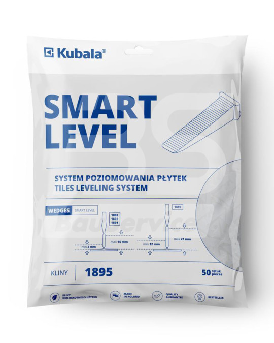 Wiggen voor tegels (pak. 50 stuks) SMART LEVER Kubala foto