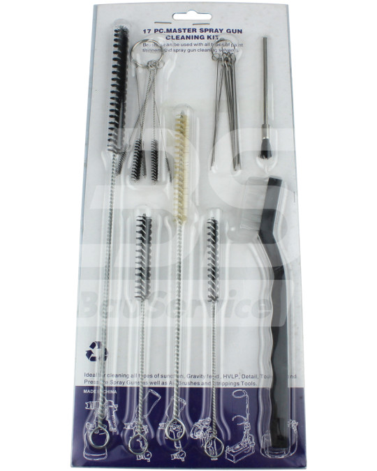 Kit de limpeza de armas 17 unidades foto