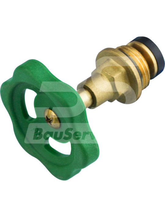 Carter rubinetto acqua originale PFT verde foto