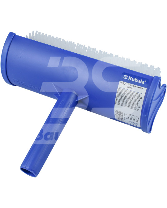 Rolo plástico para remoção de ar de pisos autonivelantes 85x240 mm espigão 20 mm com tampa Kubala foto