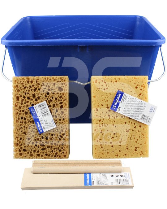 Műanyag burkoló vödör 14 l Kubala (készlet) fotó