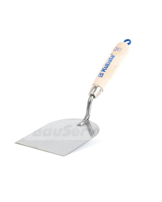 Espátula (espátula) reboco cabo reto de aço soldado 60 mm faia lacada Kubala foto