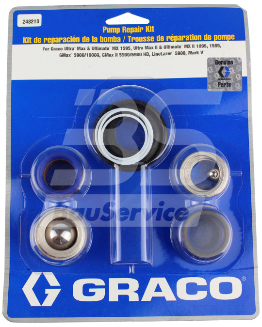 GRACO Mark V Original-Reparatursatz für Anbaugeräte Foto