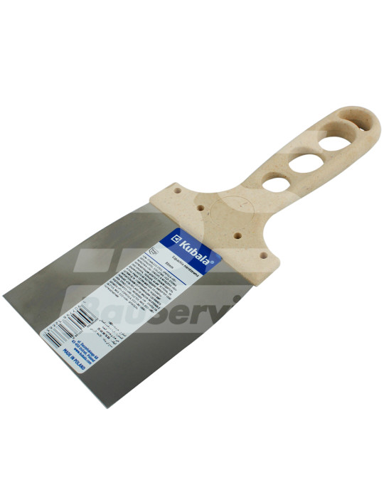 Spatula 60 mm maner din otel inoxidabil lemn compozit Kubala EKO LINE foto
