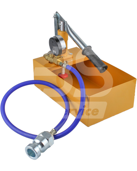 Pompa do ręcznego tłoczenia węża Vorel 40bar z łącznikami VT-25 zdjęcie