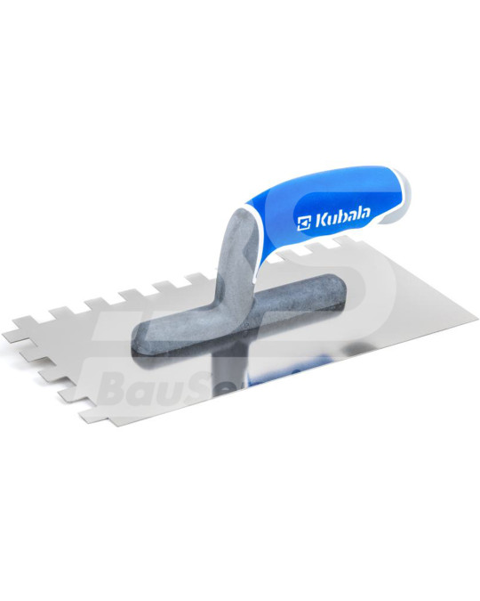 Терка нержавеющая сталь 130х270 мм зуб 12х12 мм Master Line XL Kubala фото