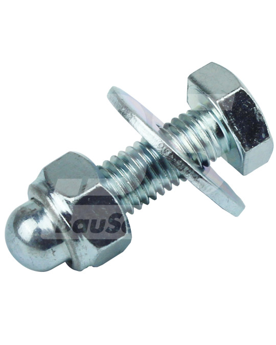 Estromat șurub+șaibă+piuliță (post - lamă) foto