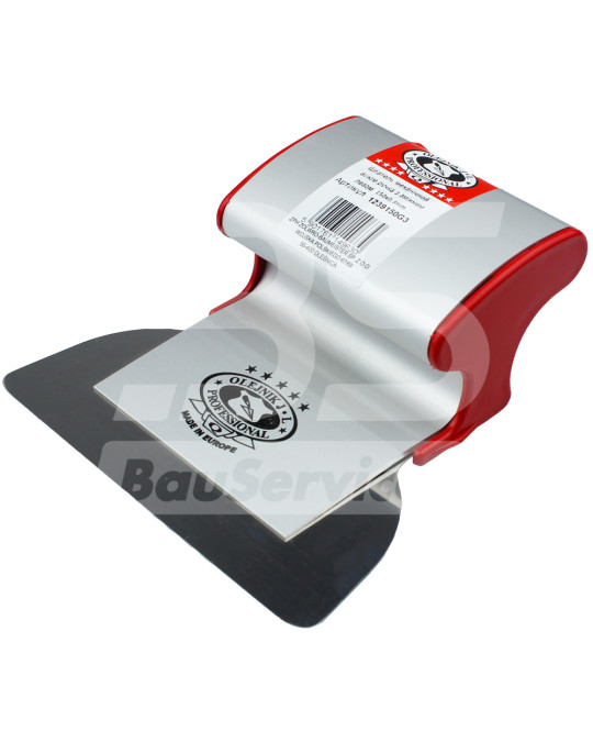 Spatola meccanica 100 mm (0,3 mm) manico in alluminio Olejnik foto