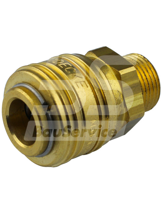 Aansluiting EWO (MT) 3/8" buitendraad connector messing foto