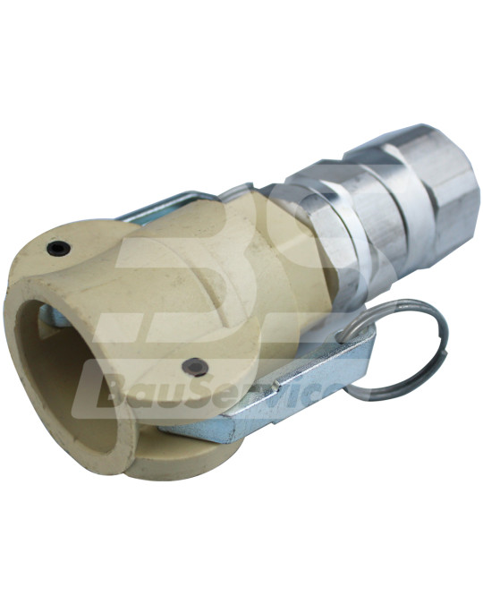 Соединение MT-25 внутренняя резьба 1" алюминий/пластик поворотная фото