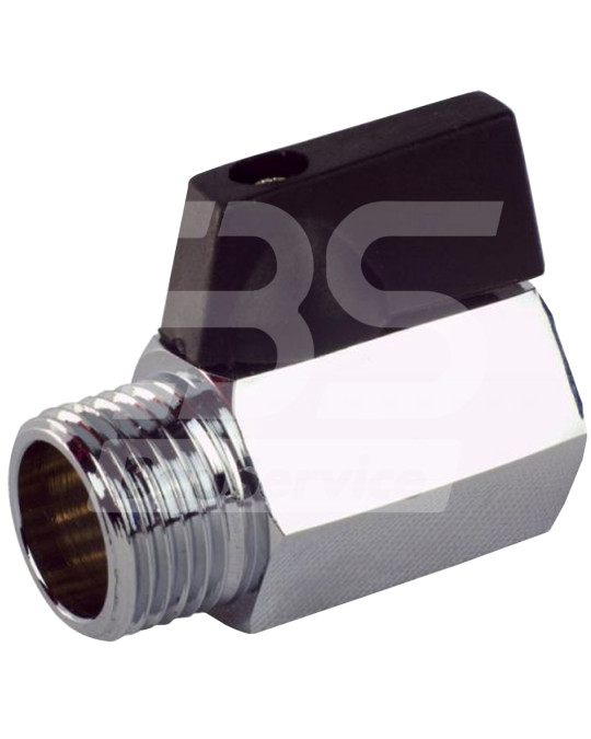 Valvola a sfera MINI 1/2" filetto interno-esterno foto