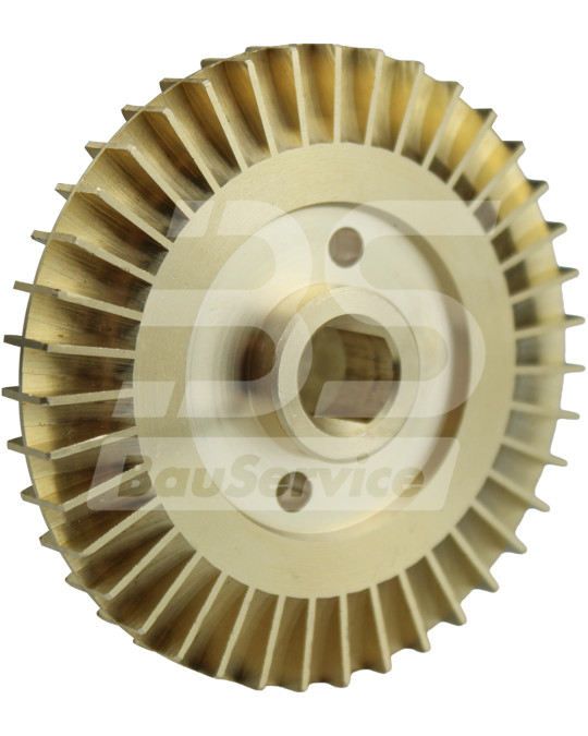 Turbinka (wirnik, łopatka) do pompy wodnej (pod klin) PKm65 NOWY typ H/G zdjęcie