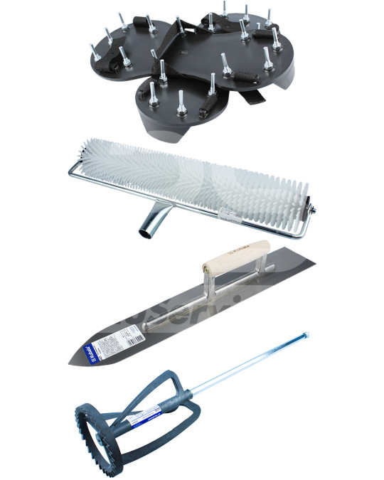 Montageset für selbstnivellierende Böden Kubala Foto