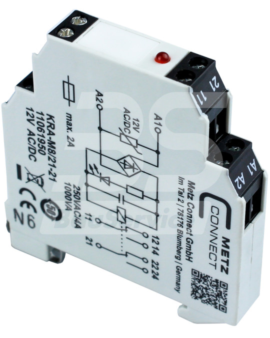 Relé de comutação STR 2W UC 12V AC/DC PFT Original foto