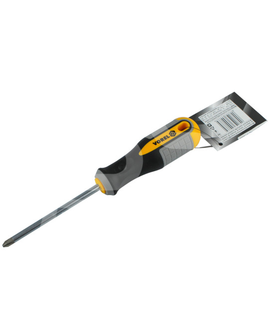 Kreuzschlitzschraubendreher PH2×100 mm Cr-V VOREL Philips Foto