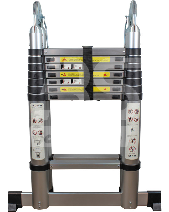 Stepladder -transformator 8+8 stappen 2.5+2,5 m foto