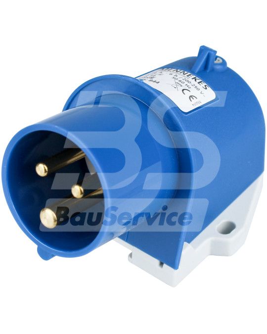Вилка 3х16А підключення кабелю MIXXMANN S3 (VT) на щиток (ящик) керування 230В фото