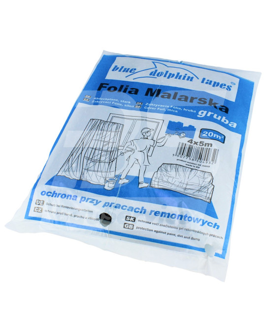 Плівка захисна 4х5 м 20 мкм Dolfin (20707) фото