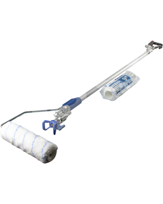 Rol met verlengstuk voor mechanisch verven 90 cm foto